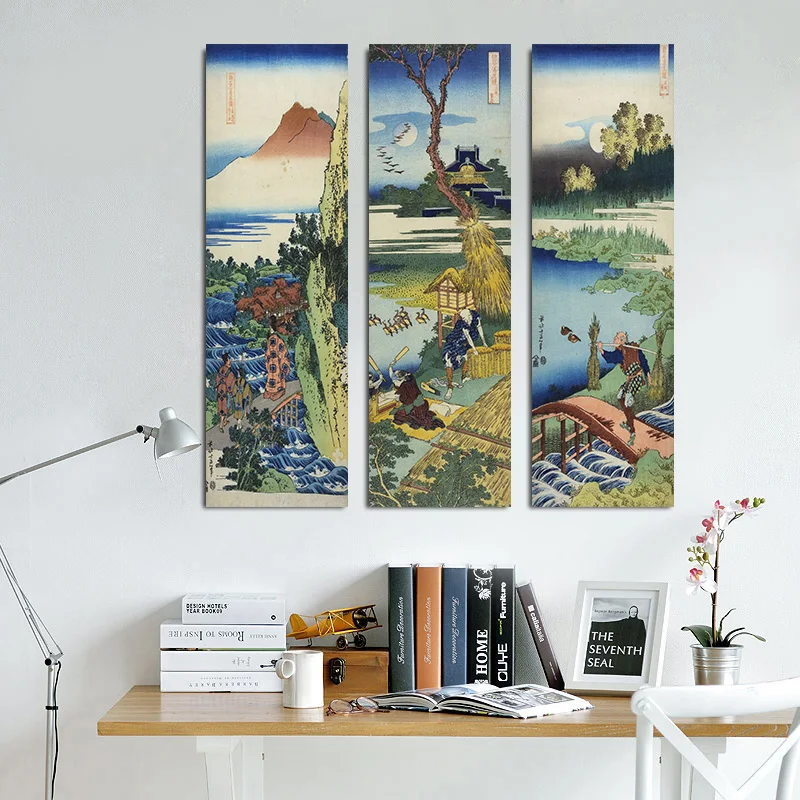 Japanese Lifestyle Gifts - Japońskie Ukiyoe Malarstwo Dekoracyjne Plakaty I