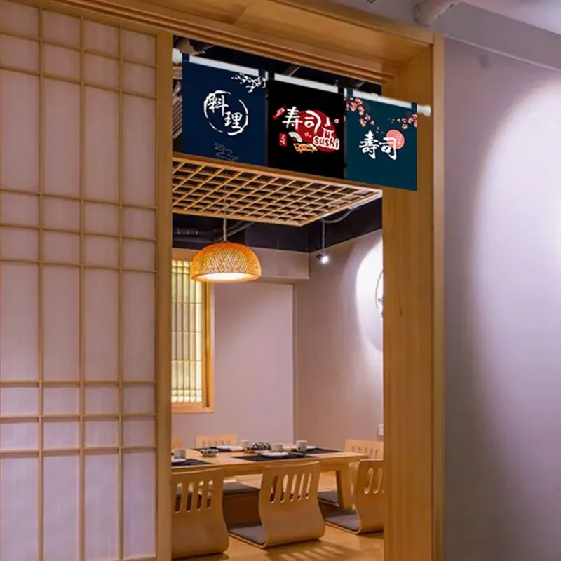 Sushi Shop Adversing Flag Hang – Noren Curtain Doorway recenzja i cena