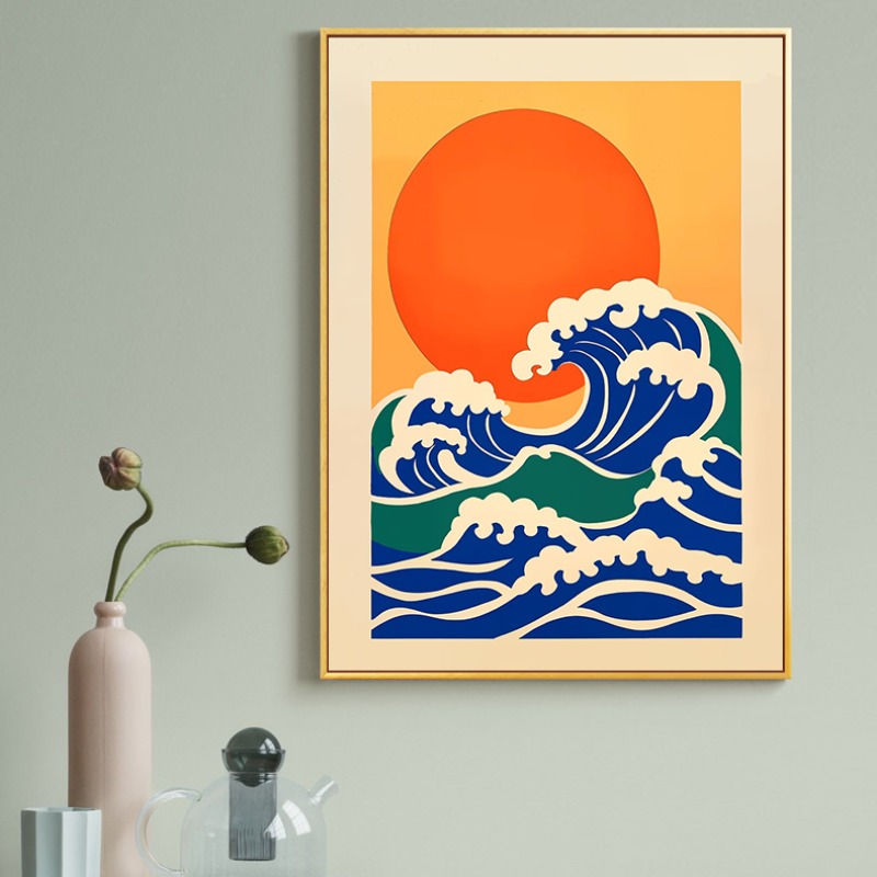 Retro Japońskie Ilustracje Obr – Japanese Lifestyle Gifts recenzja i cena