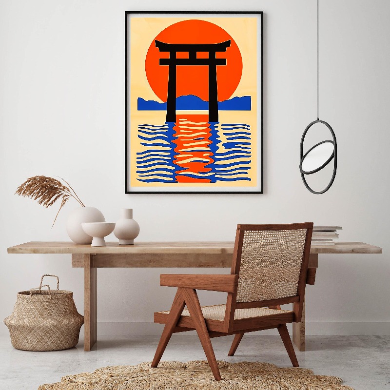 Retro Japońskie Ilustracje Obr – Japanese Lifestyle Gifts recenzja i cena