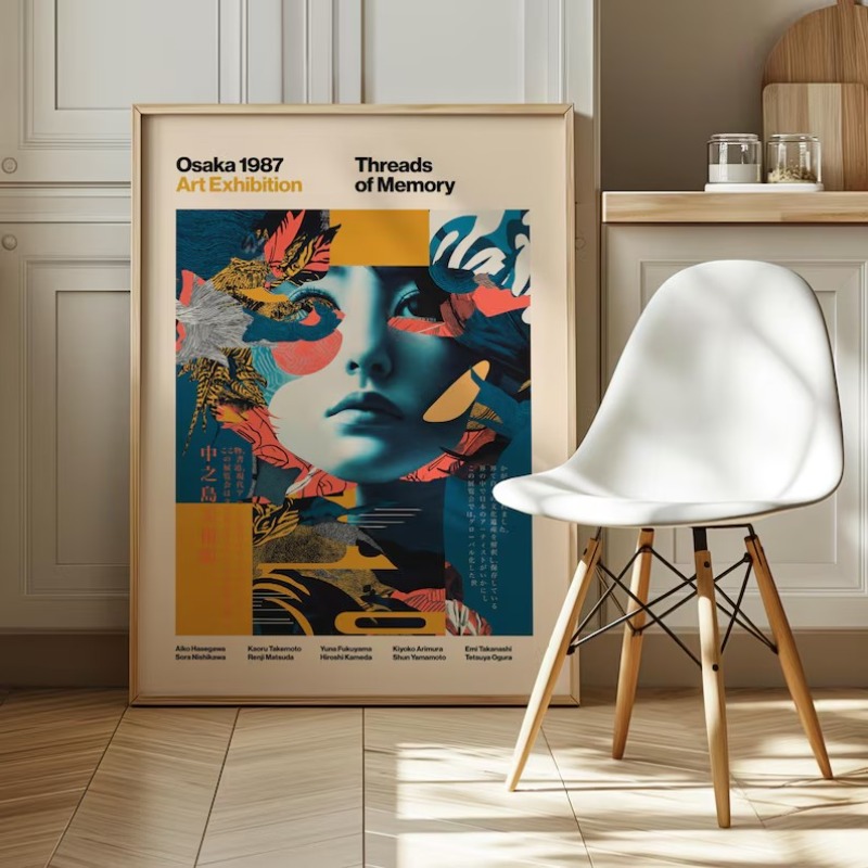 Retro Pop Japoński Plakat Wyst – Japanese Lifestyle Gifts recenzja i cena